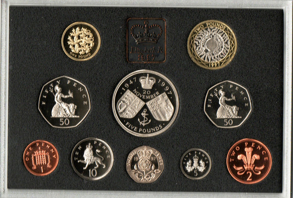 Royal mint. Delux proof set. 1997