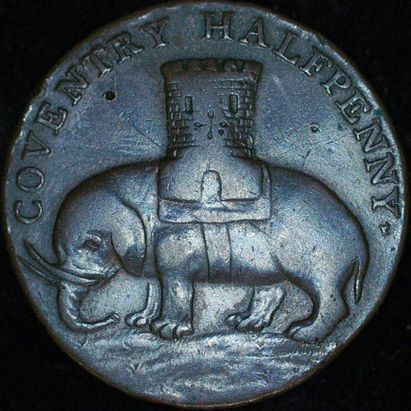 Warwickshire. Coventry. Halfpenny token. 1792