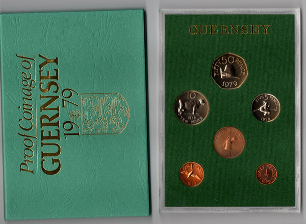 Guernsey. Proof set. 1979