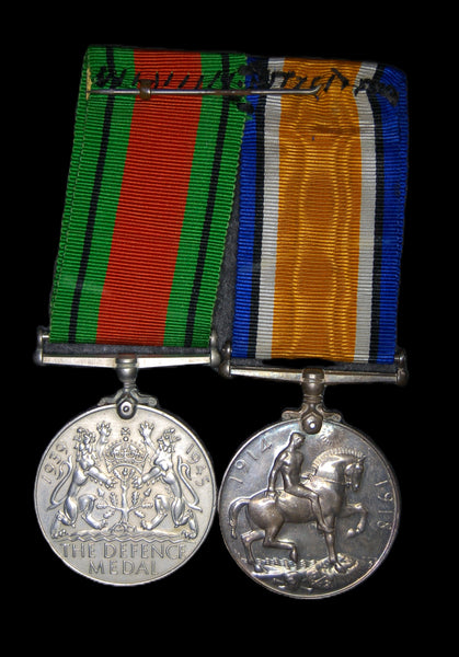 WW1 & 2 pair. Summers. Royal Marines.