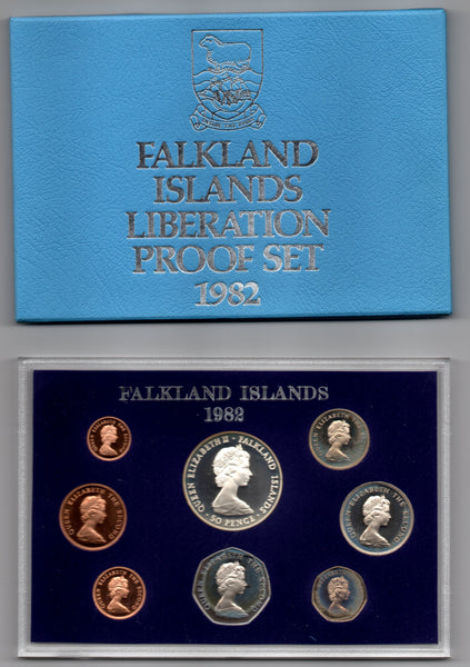 Falkland Islands. Liberation proof set. 1982
