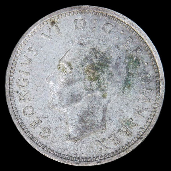George VI. Threepence. 1942