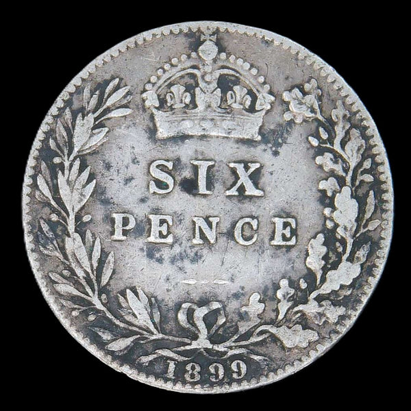 Victoria. Sixpence. 1899