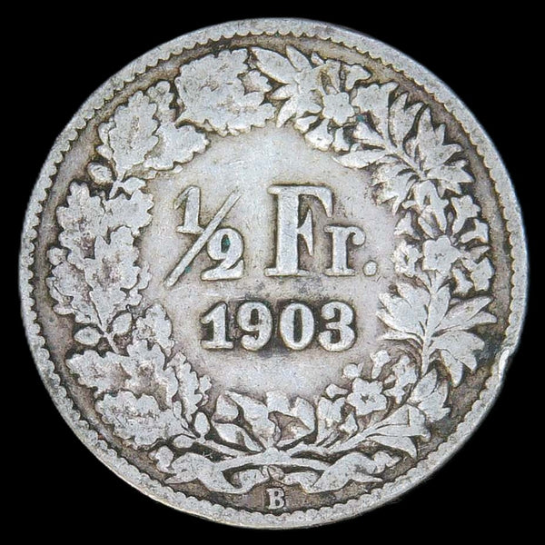Switzerland. Half Franc. A selection.