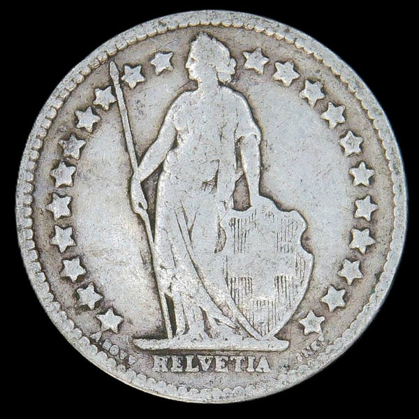 Switzerland. Half Franc. A selection.