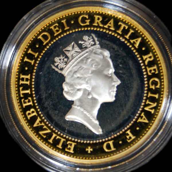 Royal Mint. Silver proof 2 Pounds. 1997