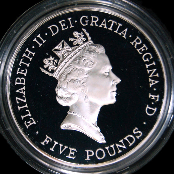 Royal Mint. Silver proof Crown ( 5 Pounds). 1996