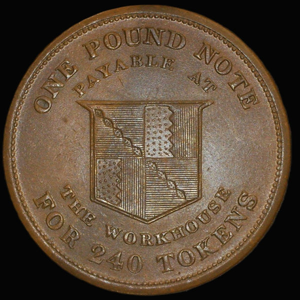 Warwickshire. Birmingham. Workhouse Penny. 1812