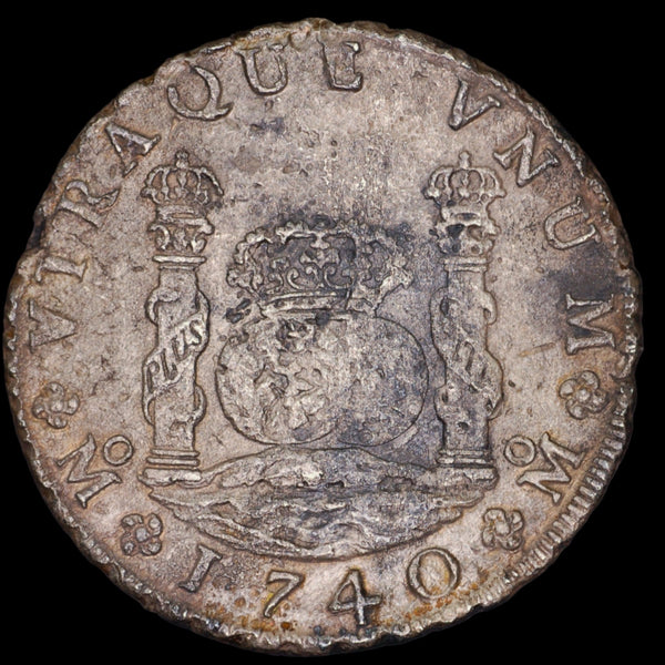 Mexico (Spanish) . 8 Reales. 1740. Shipwreck treasure