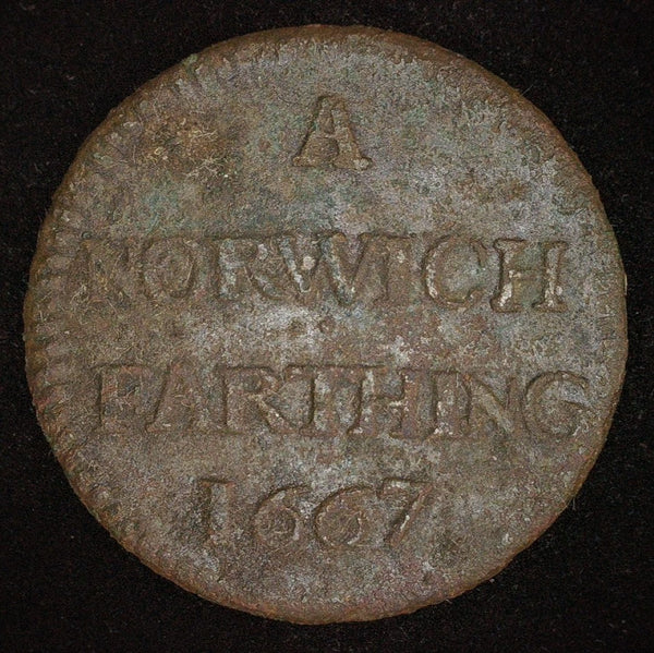 Norfolk. Norwich. Farthing. 1667