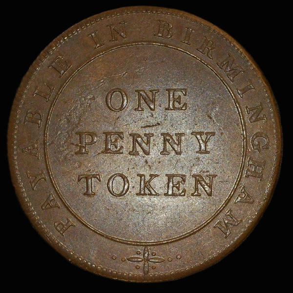 Warwickshire. Birmingham/Risca. Union Copper Company. One Penny. 1811