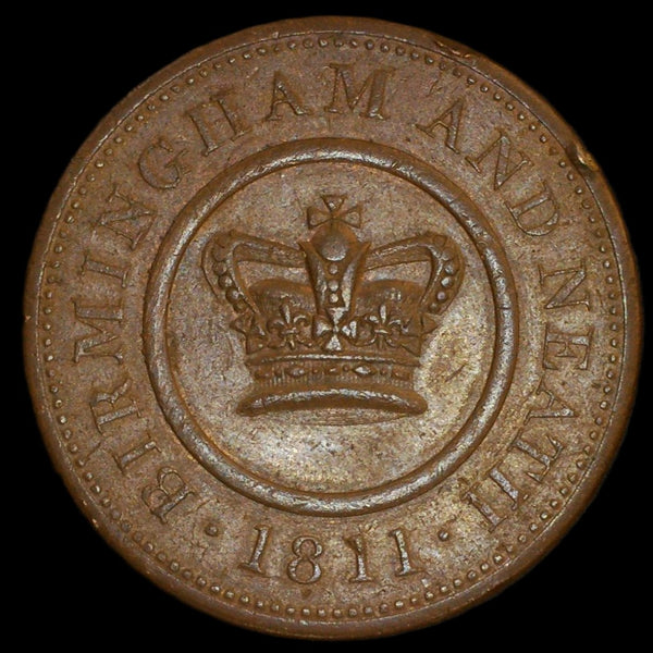Warwickshire. Birmingham and Neath, Crown Copper Company, Penny, 1811
