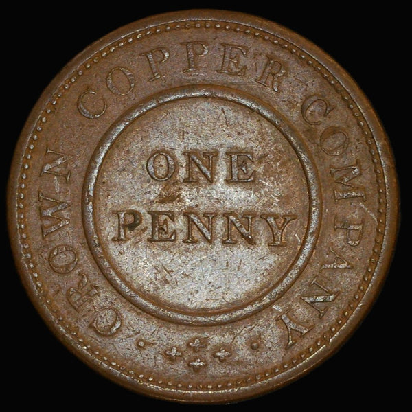 Warwickshire. Birmingham and Neath, Crown Copper Company, Penny, 1811