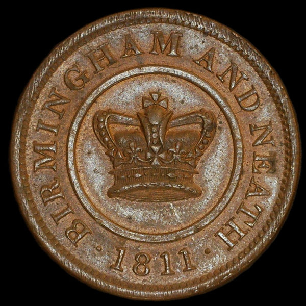 Warwickshire. Birmingham and Neath, Crown Copper Company, Penny, 1811