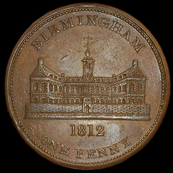 Warwickshire. Birmingham. Workhouse Penny. 1812