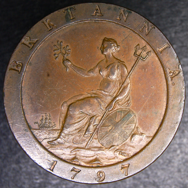 George III. Penny. 1797