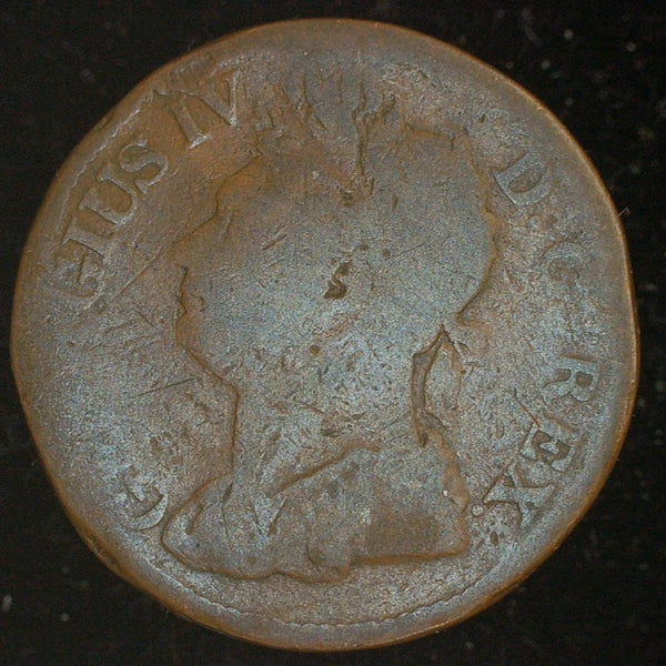 Ireland. Half Penny. 1822