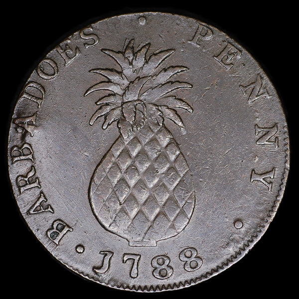 Barbados. One Penny. 1788