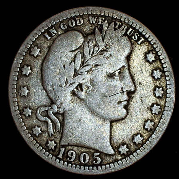 USA. Quarter Dollar. 1905