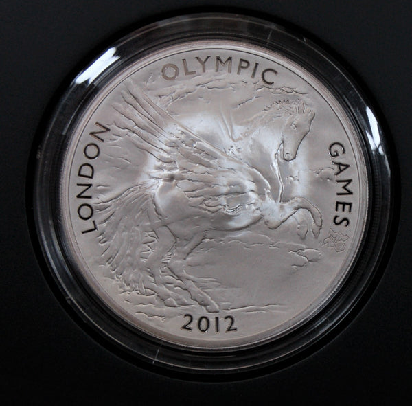 Royal Mint. Olympic 5 ounce/10 pound silver proof coin. 2012.