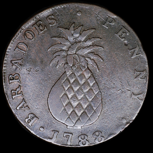 Barbados. One Penny. 1788
