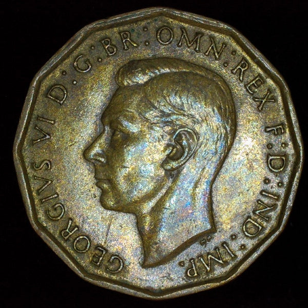 George VI. Threepence. 1946