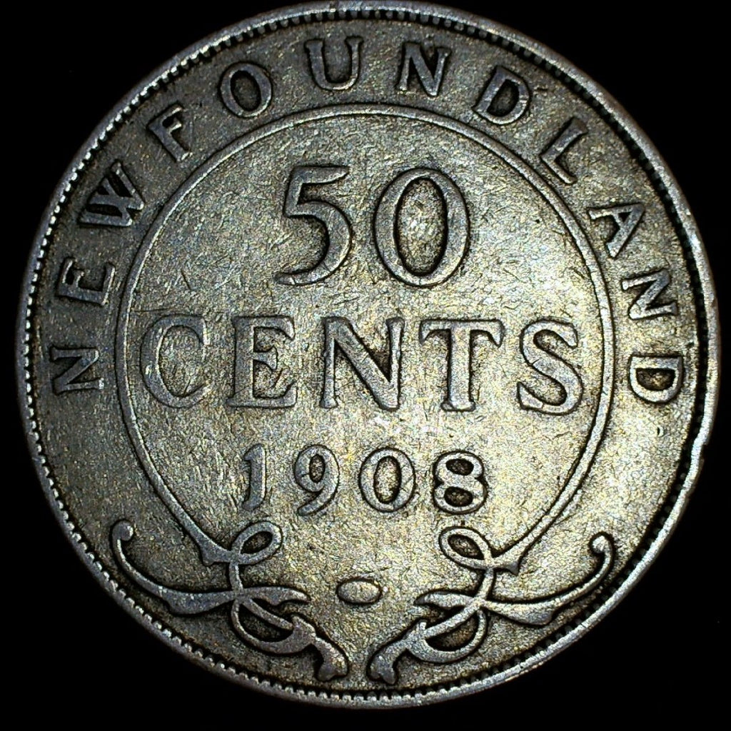 Canada. Newfoundland. 50 Cents. 1908