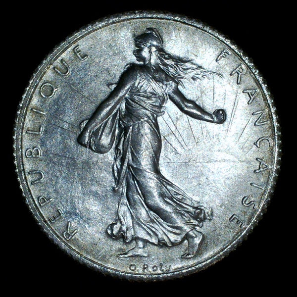 France. One Franc. 1917