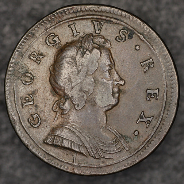 George 1. Half Penny. 1722