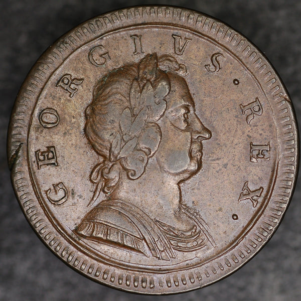 George 1. Half Penny. 1723
