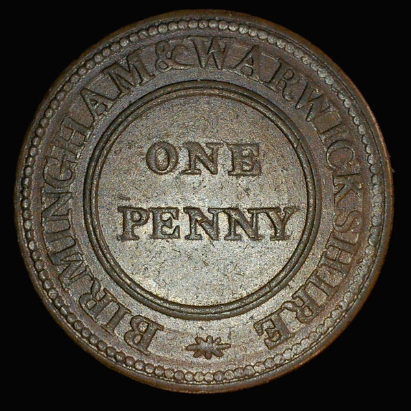 Warwickshire. Birmingham. Flint Copper Company. One Penny. 1811