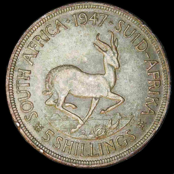 South Africa. 5 Shillings. 1947. A selection.