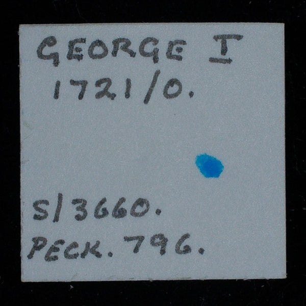 George 1. Half Penny. 1721/0