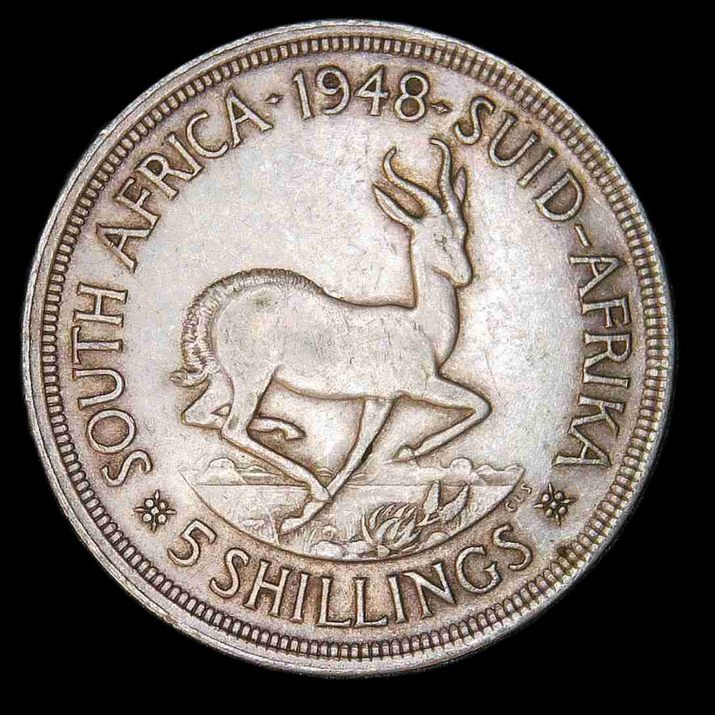 South Africa. 5 Shillings. 1948. A selection.