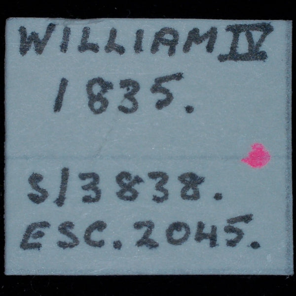 William IV. Threepence. 1835
