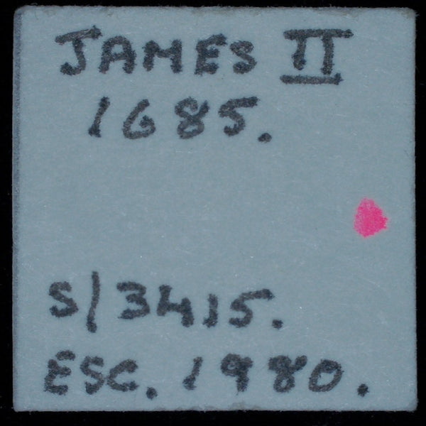 James II. Threepence. 1685
