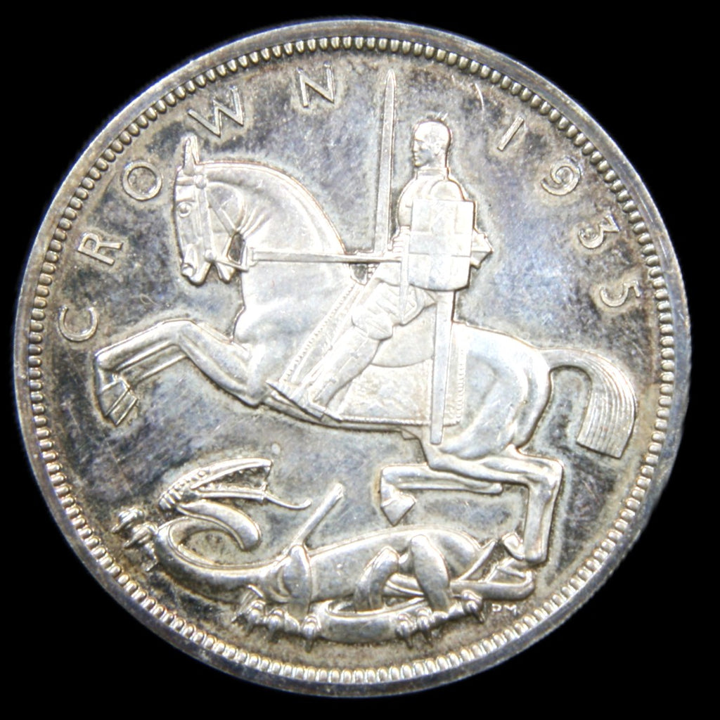 George V. Raised Edge Proof Crown. 1935.