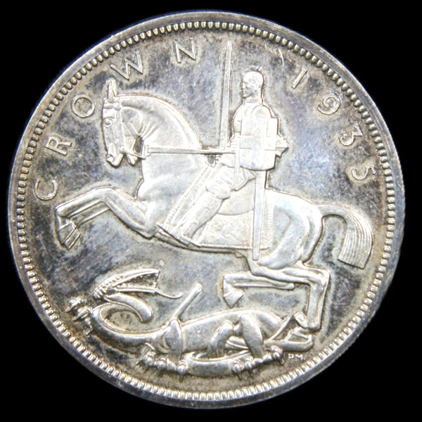 George V. Raised Edge Proof Crown. 1935.