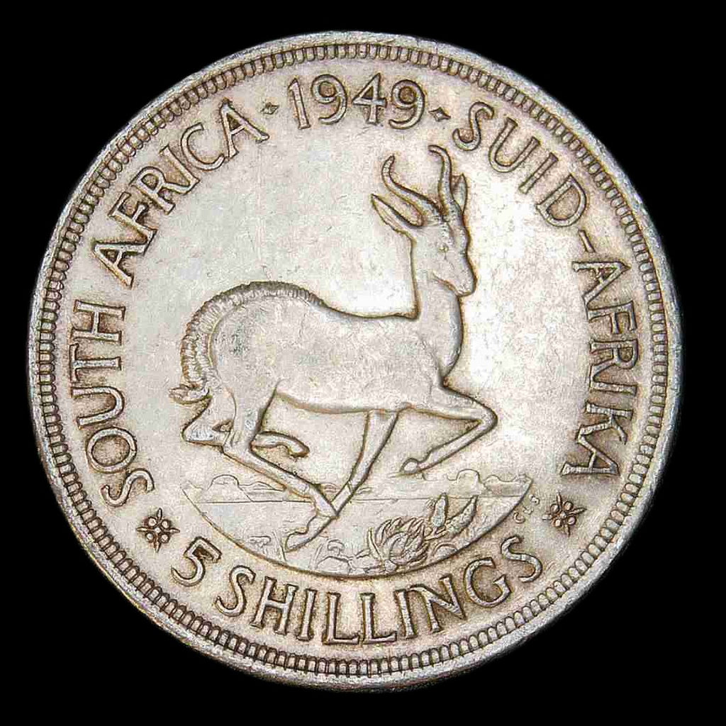 South Africa. 5 Shillings. 1949. A selection.