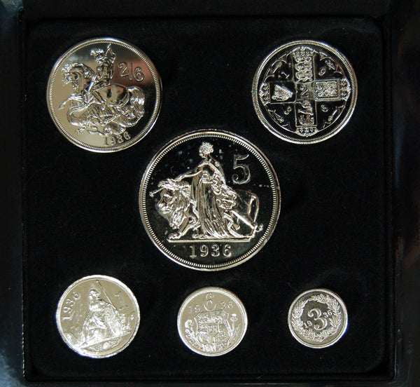 Edward VIII. Fantasy 6 coin set.