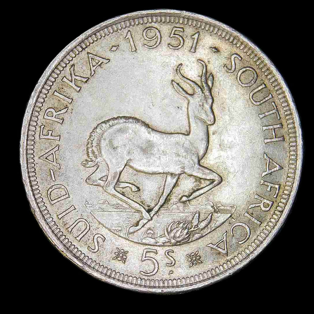 South Africa. 5 Shillings. 1951. A selection.