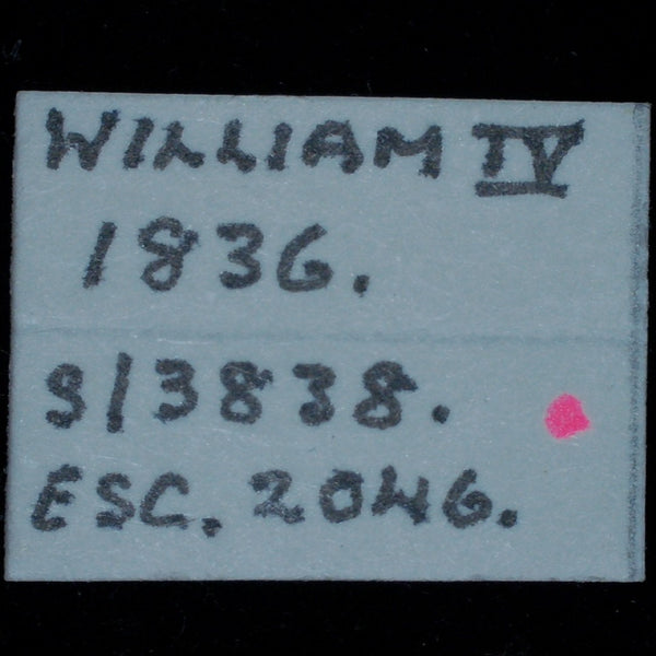 William IV. Threepence. 1836