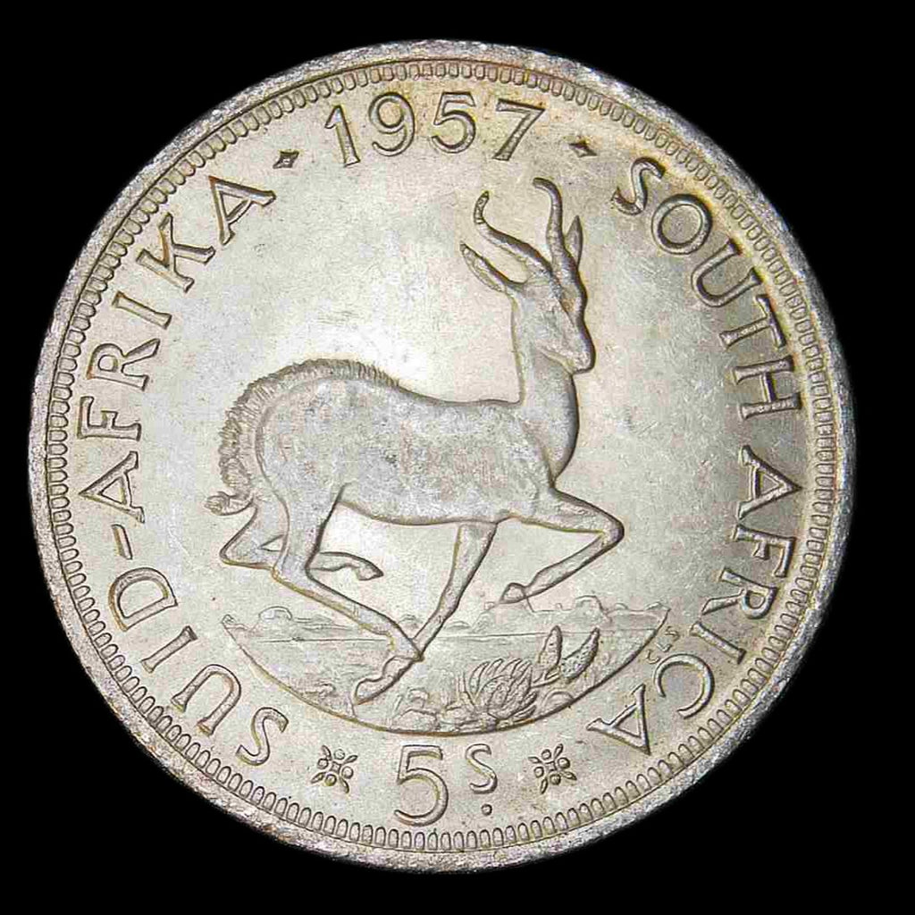 South Africa. 5 Shillings. 1957. A selection.