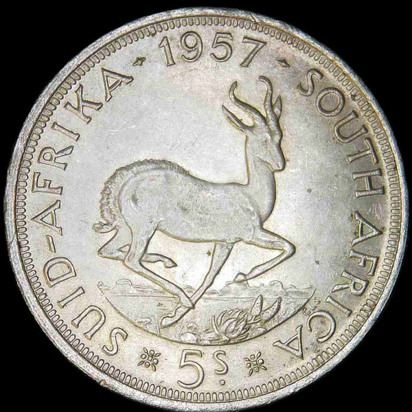 South Africa. 5 Shillings. 1957. A selection.