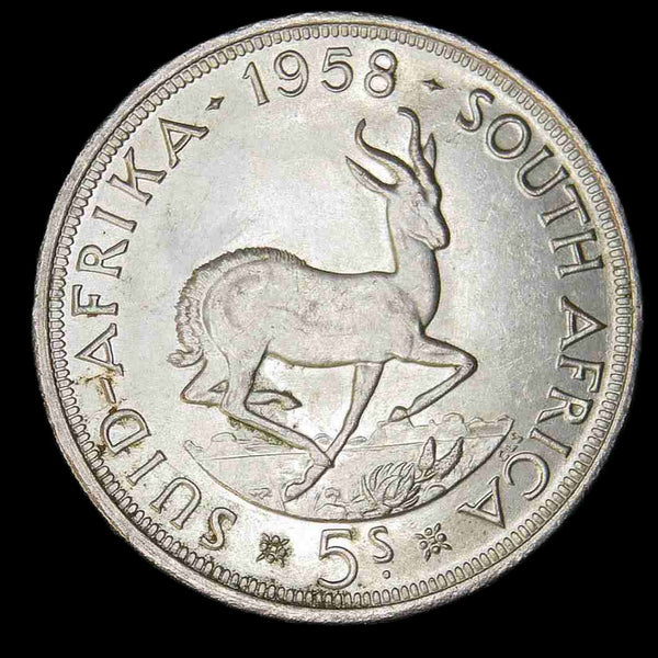 South Africa. 5 Shillings. 1958. A selection.