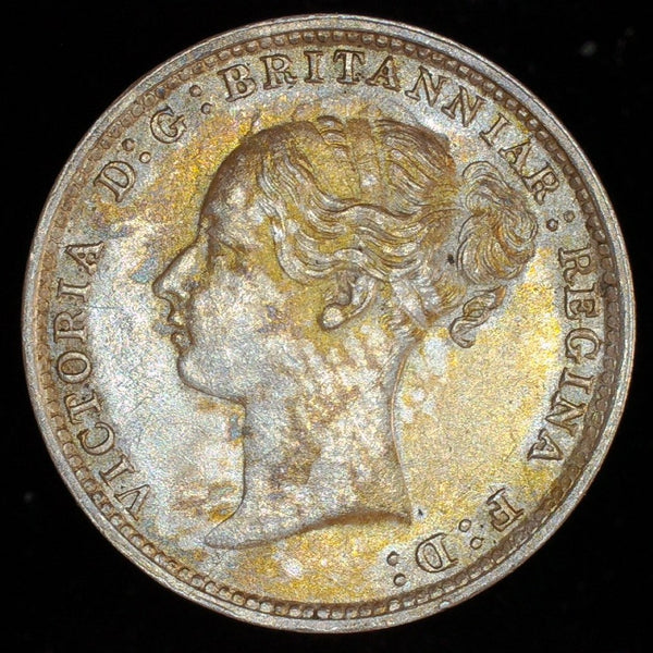 Victoria. Threepence. 1885. High grade