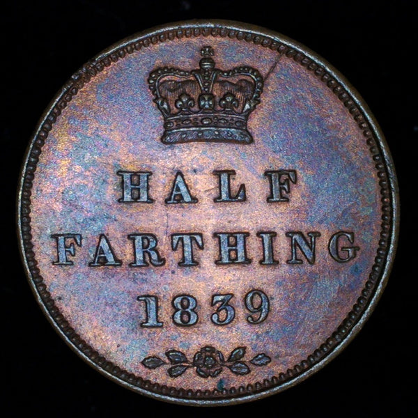Victoria. Half Farthing. 1839