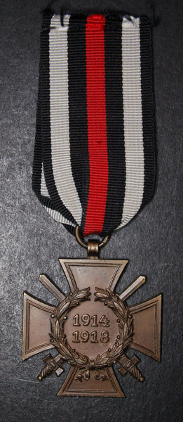 Germany. Honour cross with swords. 1914-18
