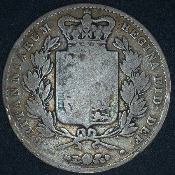 Victoria. Crown. 1844