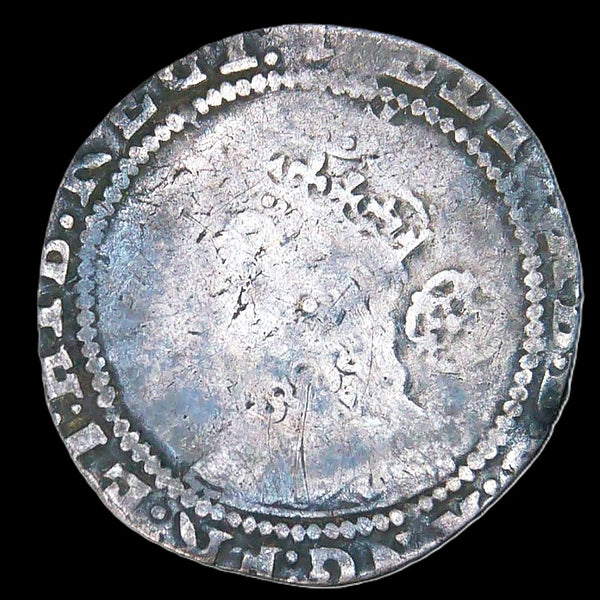 Elizabeth I. Sixpence. 1601.